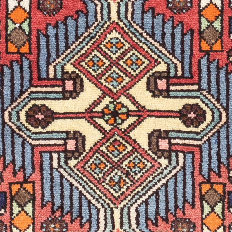 Perski dywan - Nomadyczny - 120 x 75 cm - jasna czerwień