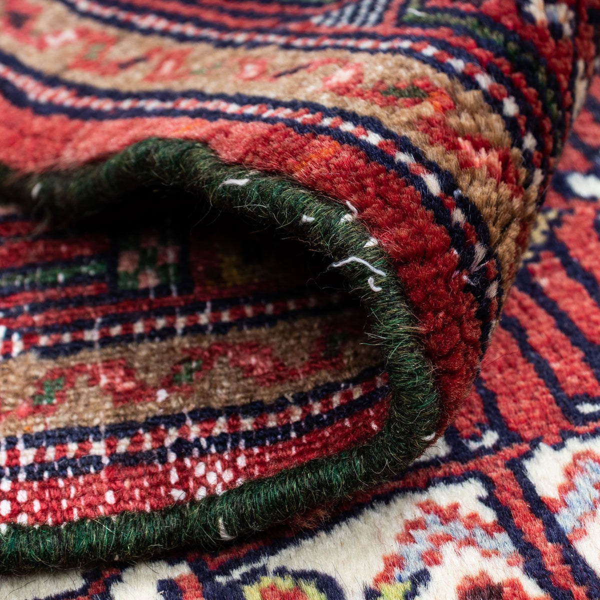 Perski dywan - Nomadyczny - 127 x 86 cm - beżowy