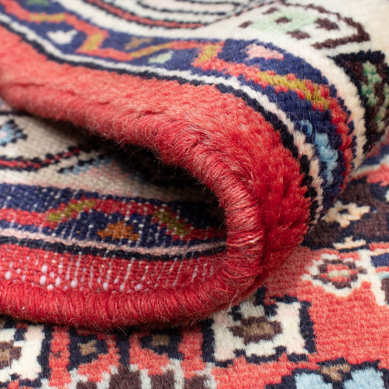 Perski dywan - Nomadyczny - 126 x 80 cm - czerwony