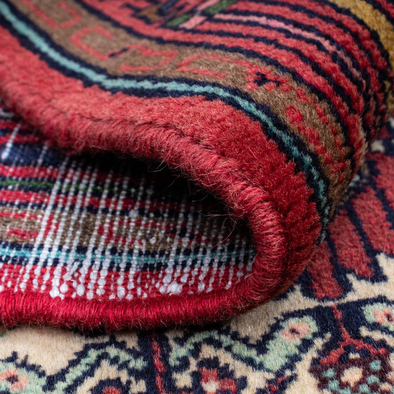 Perski dywan - Nomadyczny - 119 x 81 cm - czerwony