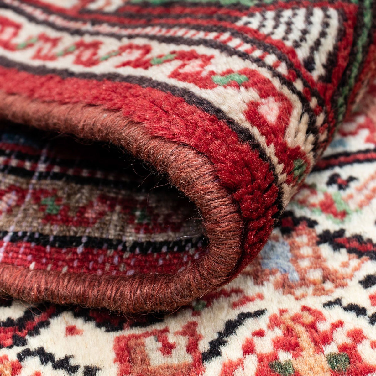 Perski dywan - Nomadyczny - 125 x 78 cm - jasna czerwień