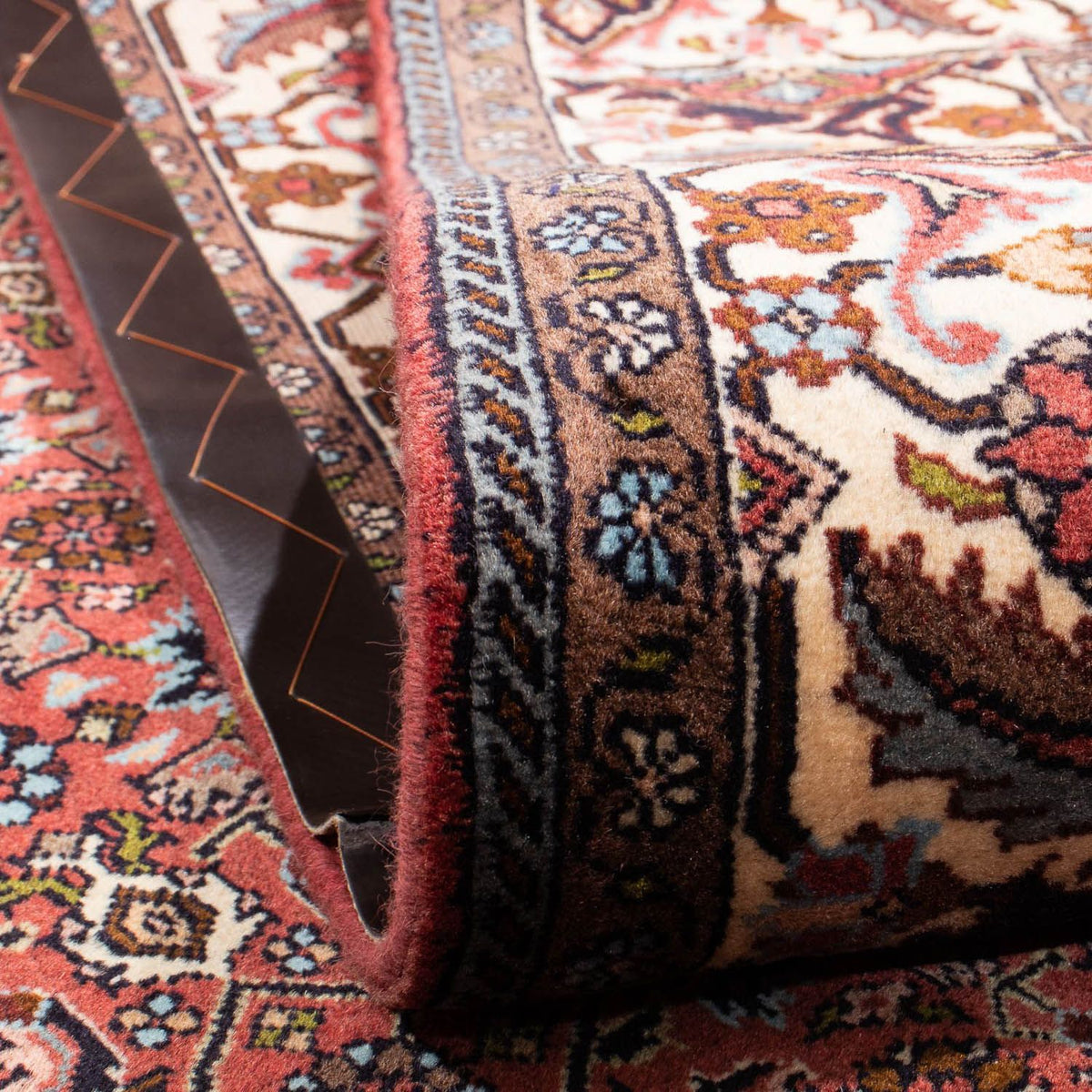 Dywan perski - Bijar - 302 x 200 cm - brązowy