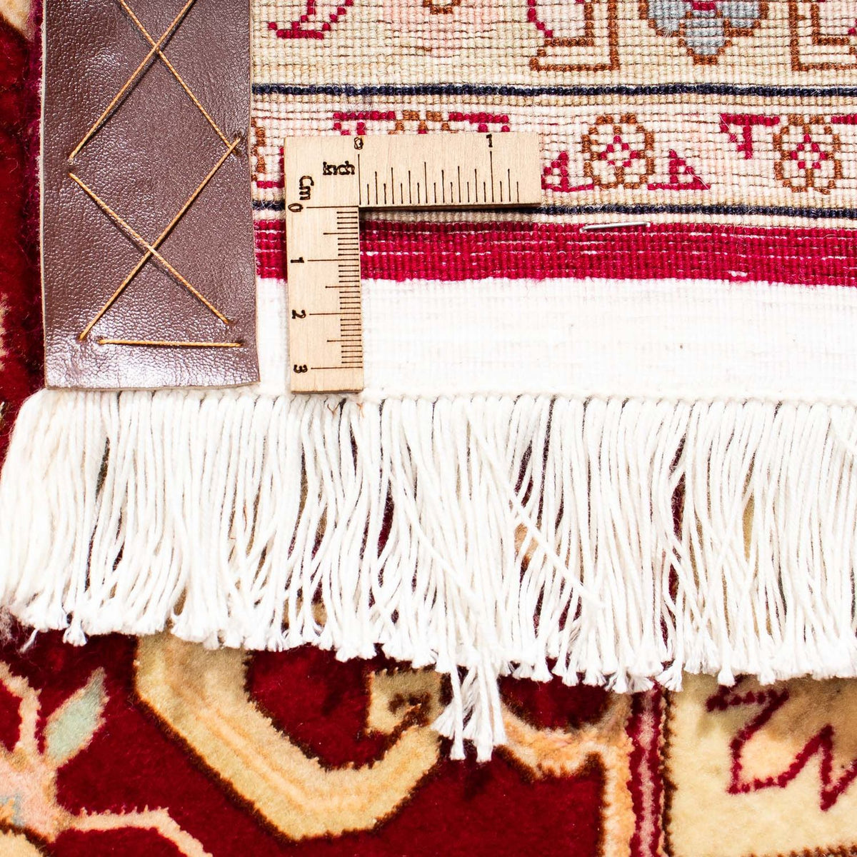 Dywan perski - Tabriz - Królewski - 300 x 200 cm - ciemna czerwień