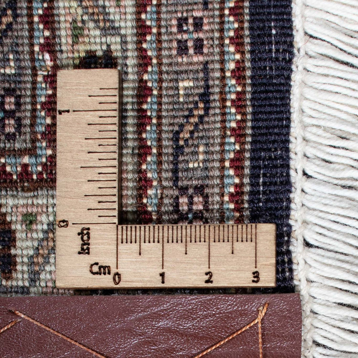 Dywan perski - Tabriz - 295 x 202 cm - ciemnoniebieski