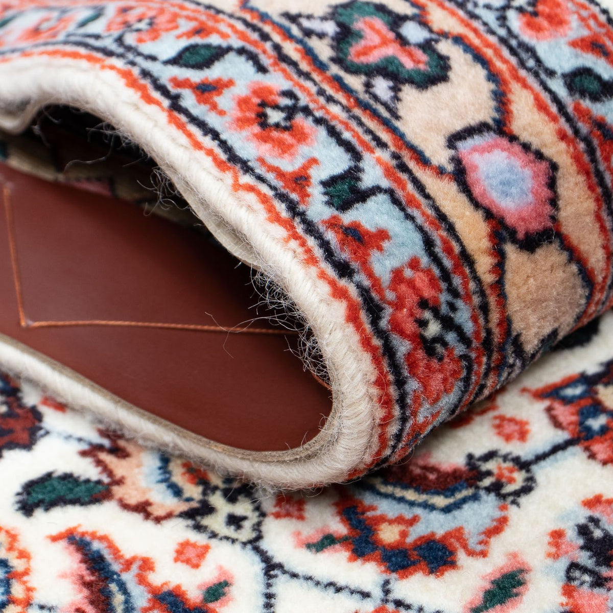 Biegacz Dywan perski - Tabriz - 392 x 73 cm - wielokolorowy