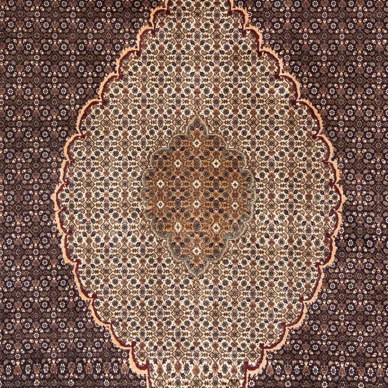 Dywan perski - Tabriz - 300 x 195 cm - brązowy