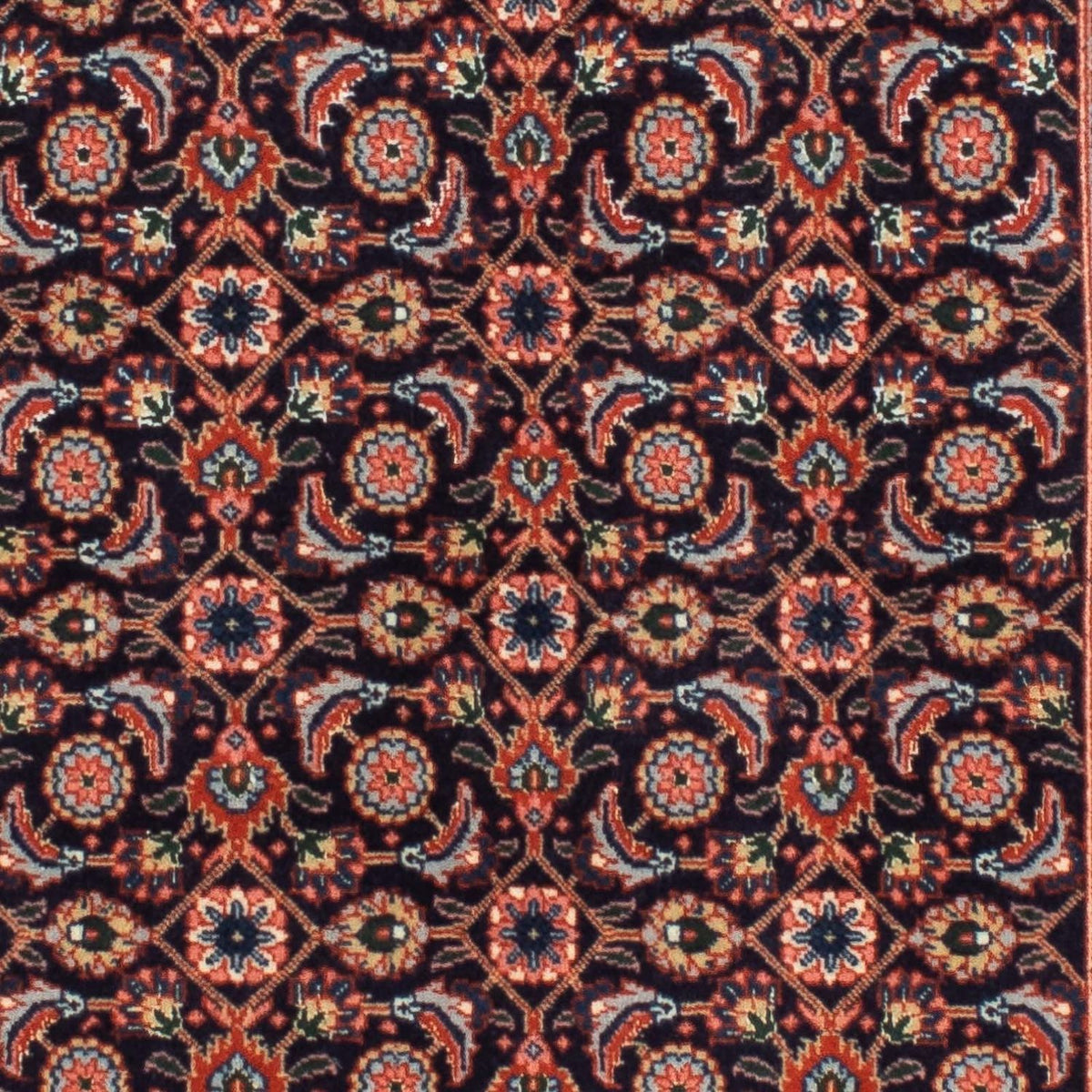 Biegacz Dywan perski - Tabriz - 204 x 75 cm - wielokolorowy