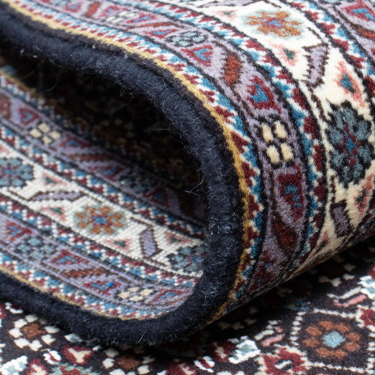 Biegacz Dywan perski - Tabriz - 348 x 71 cm - szary