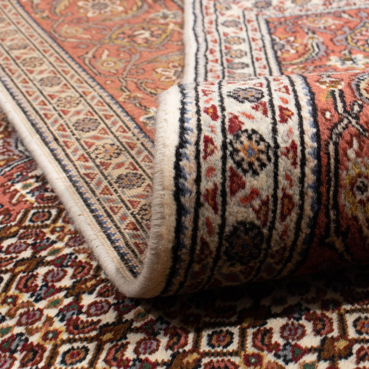 Dywan perski - Tabriz - Królewski - 256 x 248 cm - brązowy