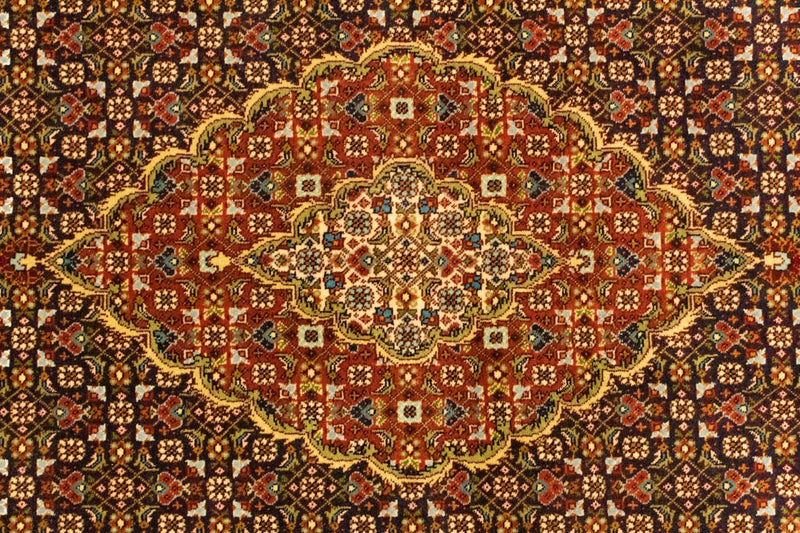 Dywan perski - Tabriz - 152 x 100 cm - ciemna czerwień