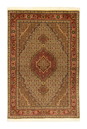Dywan perski - Tabriz - Królewski - 150 x 102 cm - beżowy