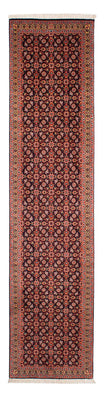 Biegacz Dywan perski - Tabriz - 302 x 80 cm - brązowy