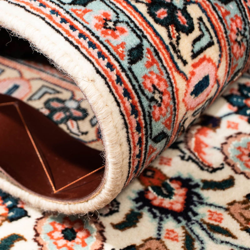 Biegacz Dywan perski - Tabriz - 300 x 76 cm - beżowy