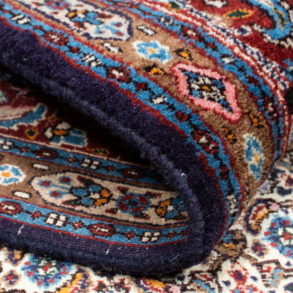 Dywan perski - Klasyczny - 198 x 143 cm - ciemnoniebieski