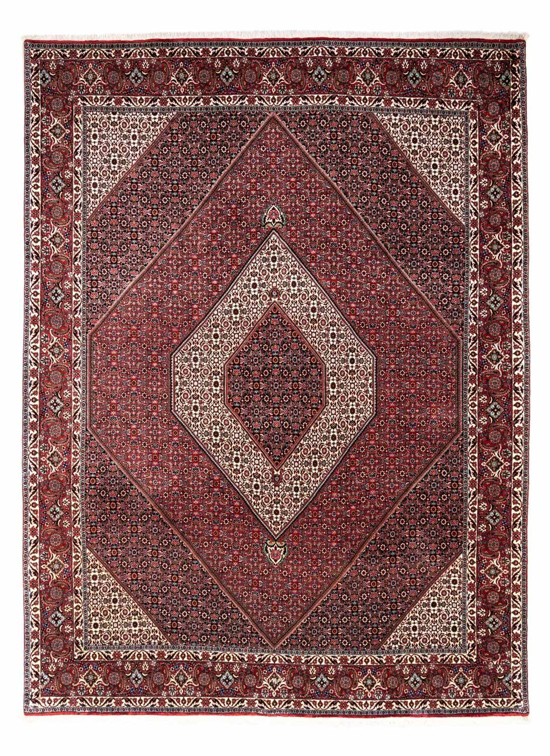Perski dywan - Bijar - Royal - 338 x 249 cm - czerwony