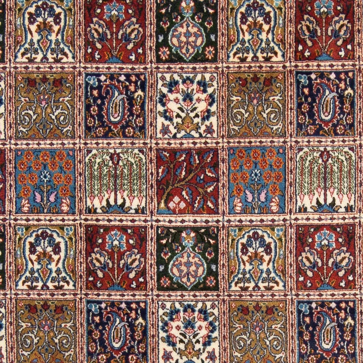 Dywan perski - Klasyczny - 295 x 195 cm - ciemna czerwień