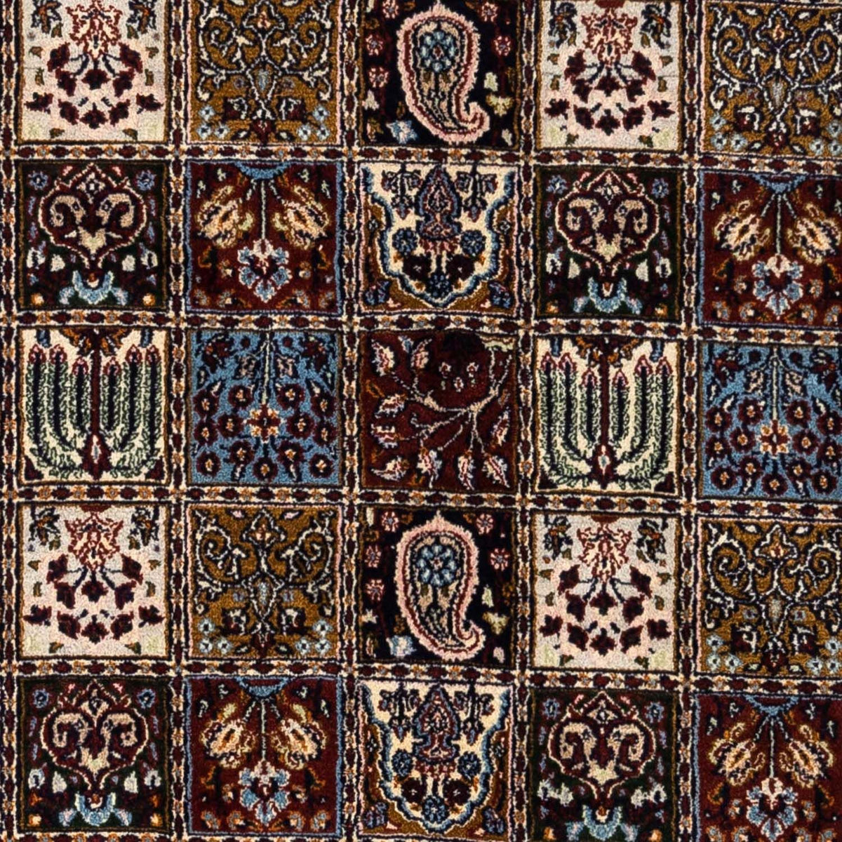 Dywan perski - Klasyczny - 262 x 158 cm - ciemna czerwień