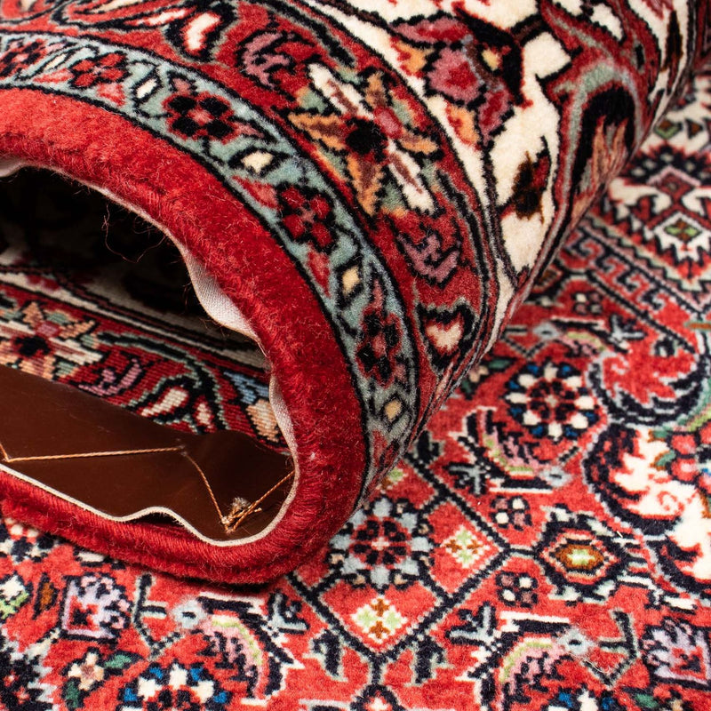 Dywan perski - Bijar - 263 x 203 cm - ciemna czerwień