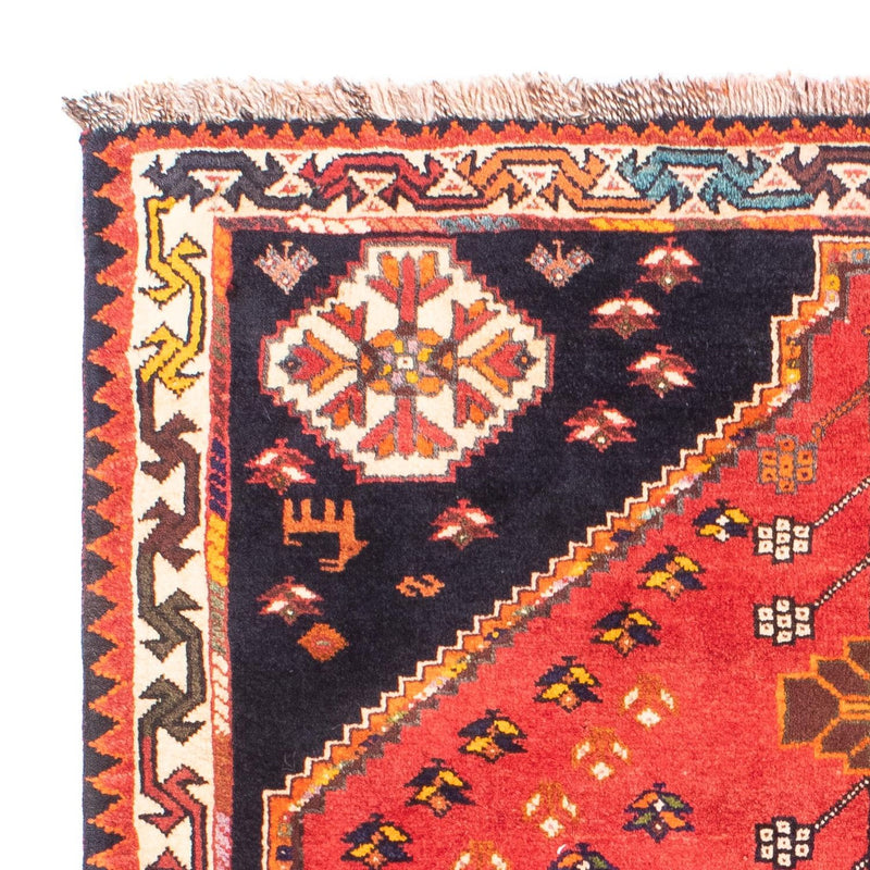 Perski dywan - Nomadyczny - 158 x 112 cm - ciemna czerwień