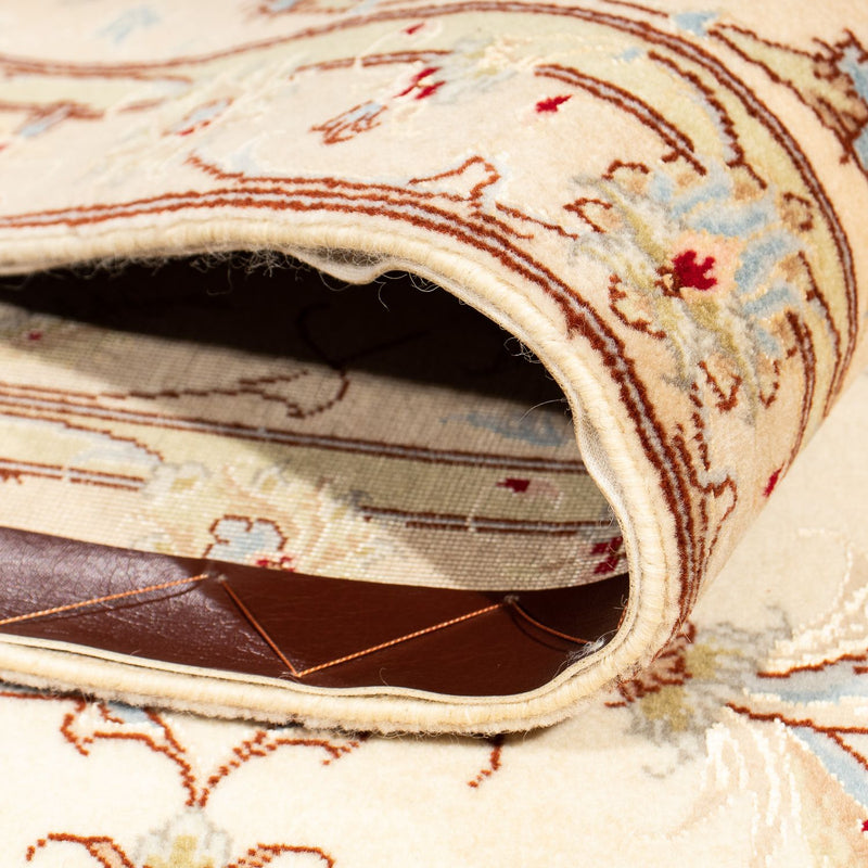 Dywan perski - Tabriz - Królewski - 268 x 198 cm - beżowy