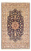 Dywan perski - Isfahan - Premium - 327 x 202 cm - ciemnoniebieski