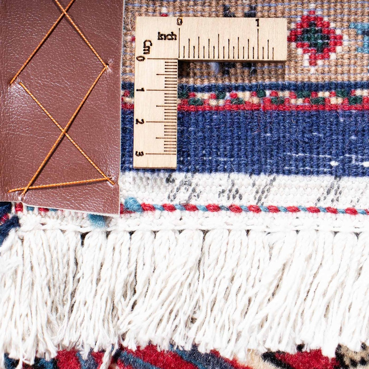 Dywan Gabbeh - Kashkuli perski - 230 x 148 cm - ciemnoniebieski