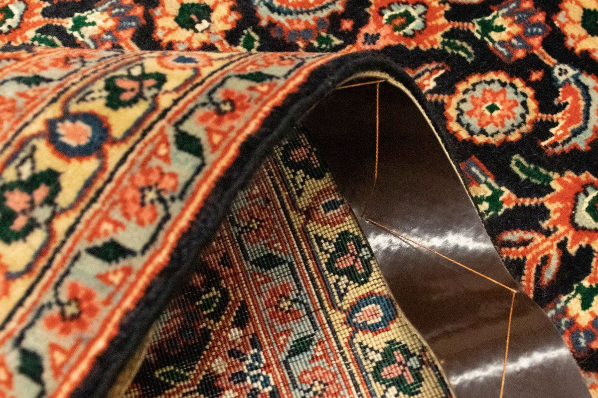 Dywan perski - Tabriz - Królewski - 130 x 65 cm - czarny