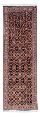 Biegacz Dywan perski - Tabriz - 202 x 67 cm - ciemnoniebieski