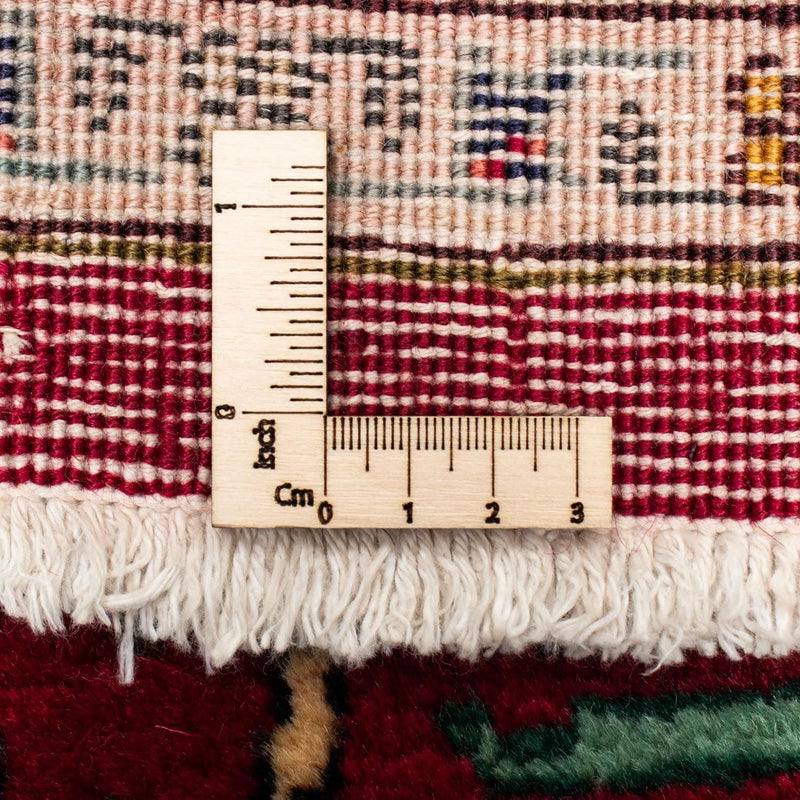 Biegacz Dywan perski - Tabriz - 265 x 106 cm - ciemna czerwień