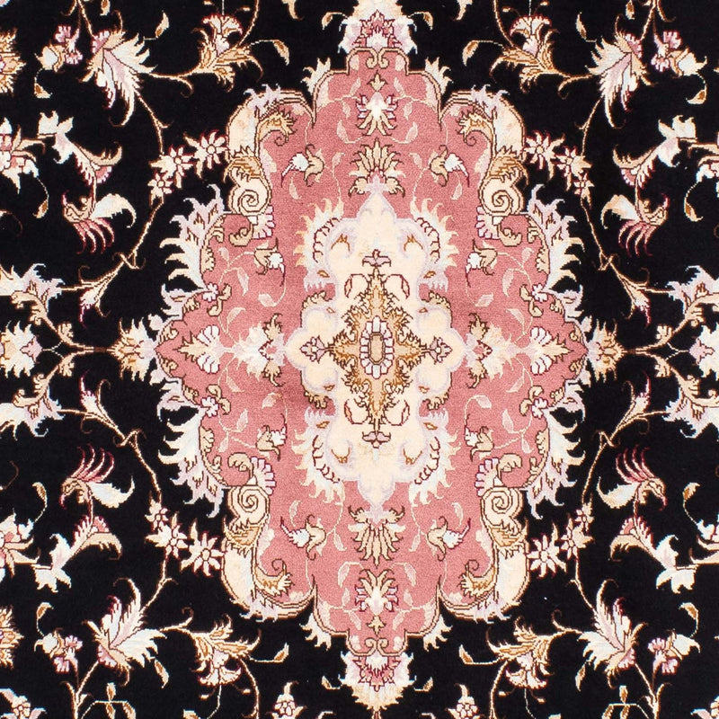 Dywan perski - Tabriz - Królewski - 243 x 168 cm - ciemnoniebieski