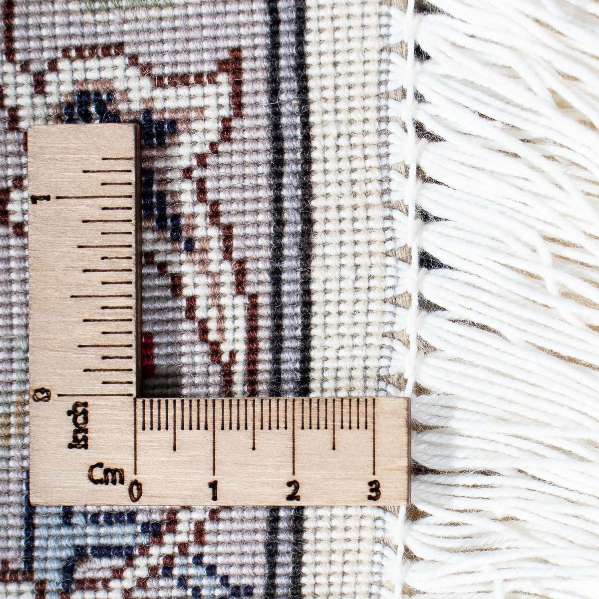 Dywan perski - Tabriz - Królewski - 215 x 153 cm - beżowy