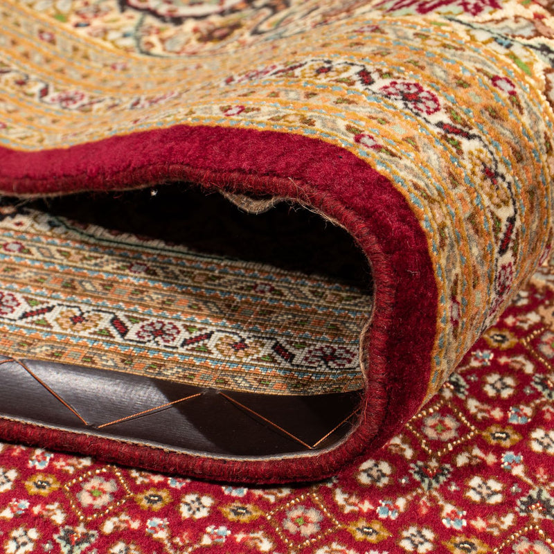 Dywan perski - Tabriz kwadratowy  - 248 x 246 cm - ciemna czerwień