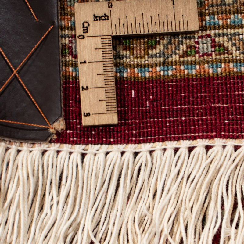 Dywan perski - Tabriz kwadratowy  - 248 x 246 cm - ciemna czerwień