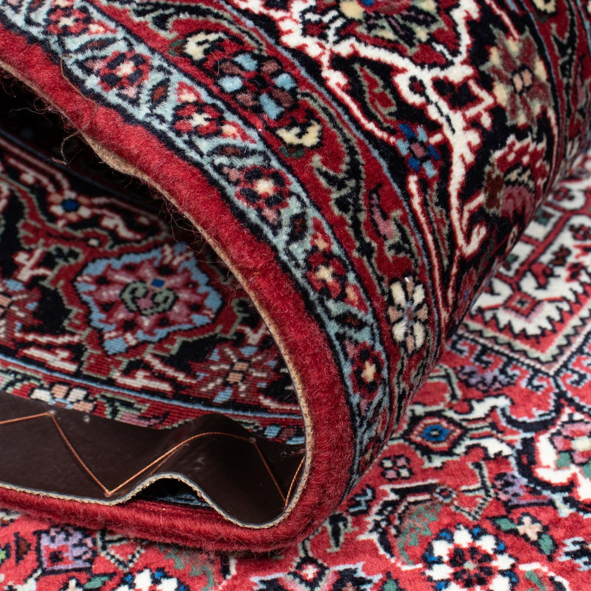 Dywan perski - Bijar - 210 x 130 cm - jasna czerwień