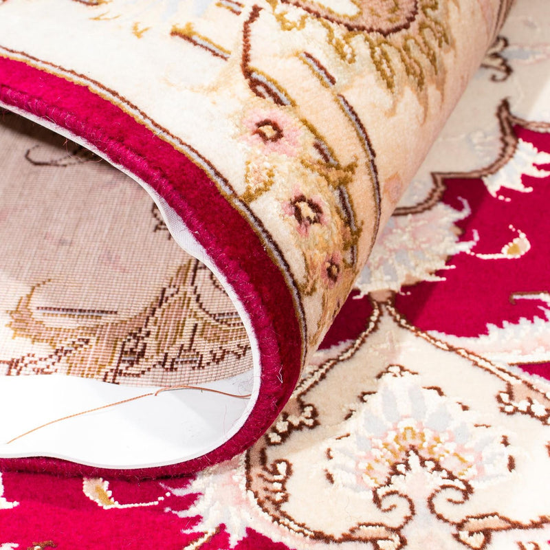 Dywan perski - Tabriz - Królewski - 240 x 169 cm - czerwony