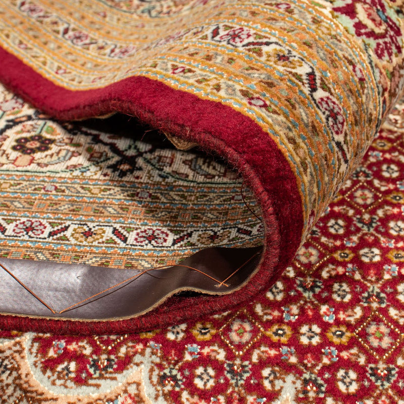 Dywan perski - Tabriz kwadratowy  - 251 x 247 cm - ciemna czerwień