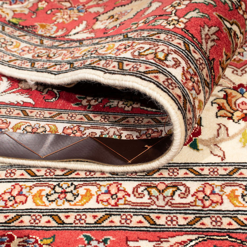 Dywan perski - Tabriz - Królewski kwadratowy  - 203 x 200 cm - beżowy