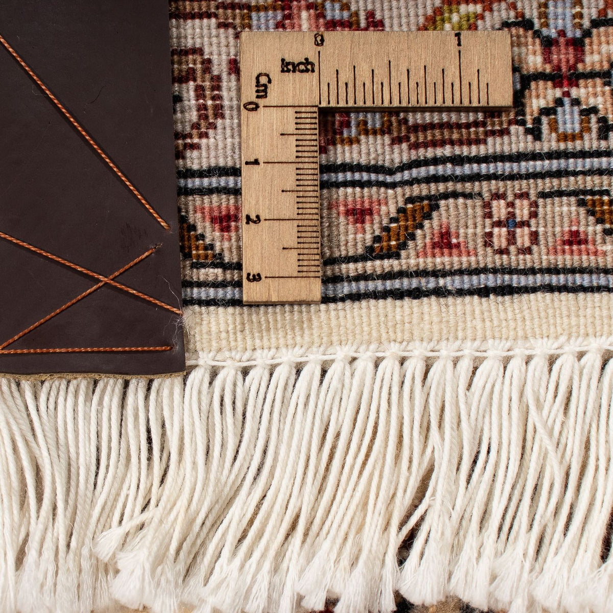 Dywan perski - Tabriz - Królewski kwadratowy  - 203 x 200 cm - beżowy