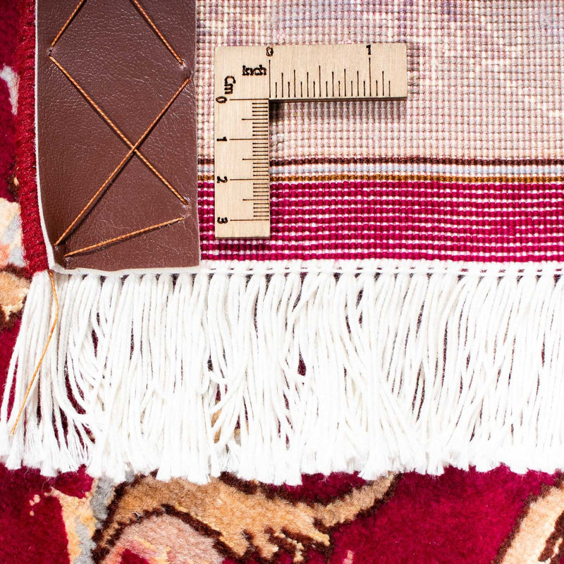 Dywan perski - Tabriz - Królewski - 243 x 165 cm - ciemna czerwień