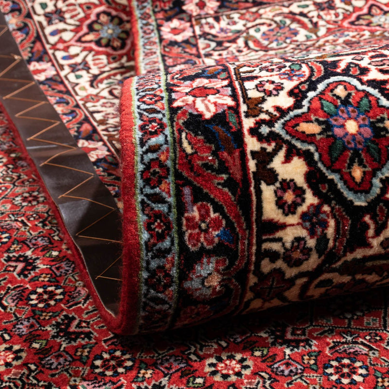 Perski dywan - Bijar - Royal - 340 x 248 cm - czerwony