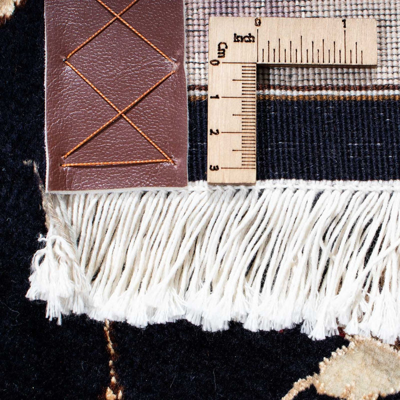 Dywan perski - Tabriz - Królewski - 245 x 168 cm - ciemnoniebieski