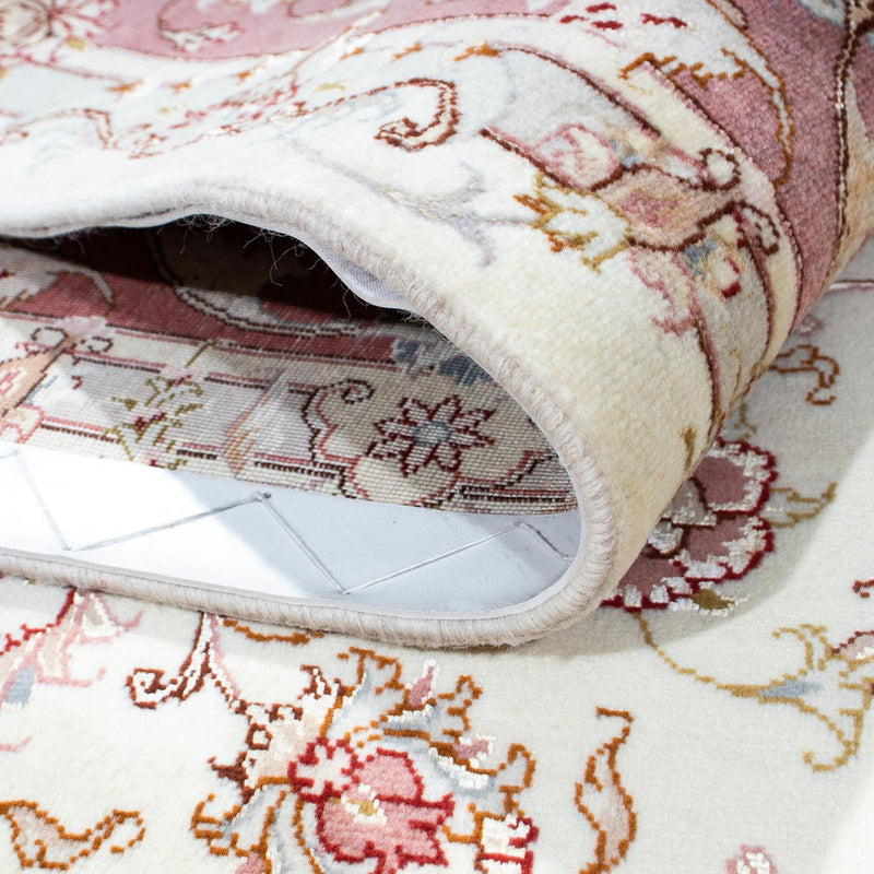 Dywan perski - Tabriz - Królewski - 237 x 163 cm - beżowy