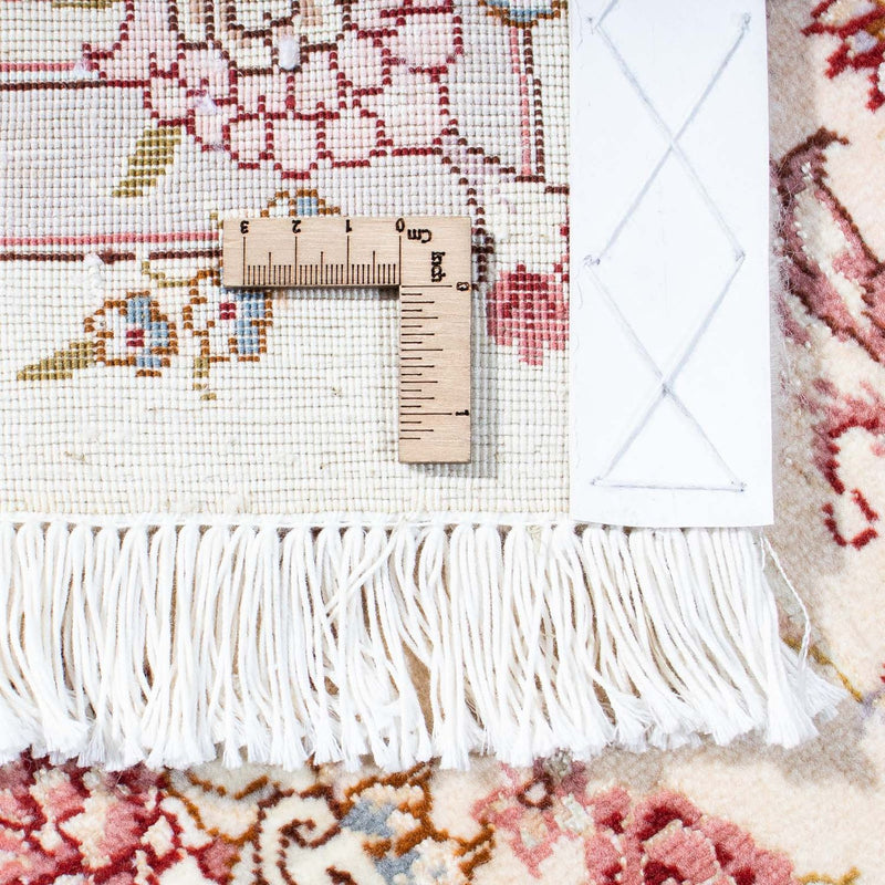 Dywan perski - Tabriz - Królewski - 237 x 163 cm - beżowy