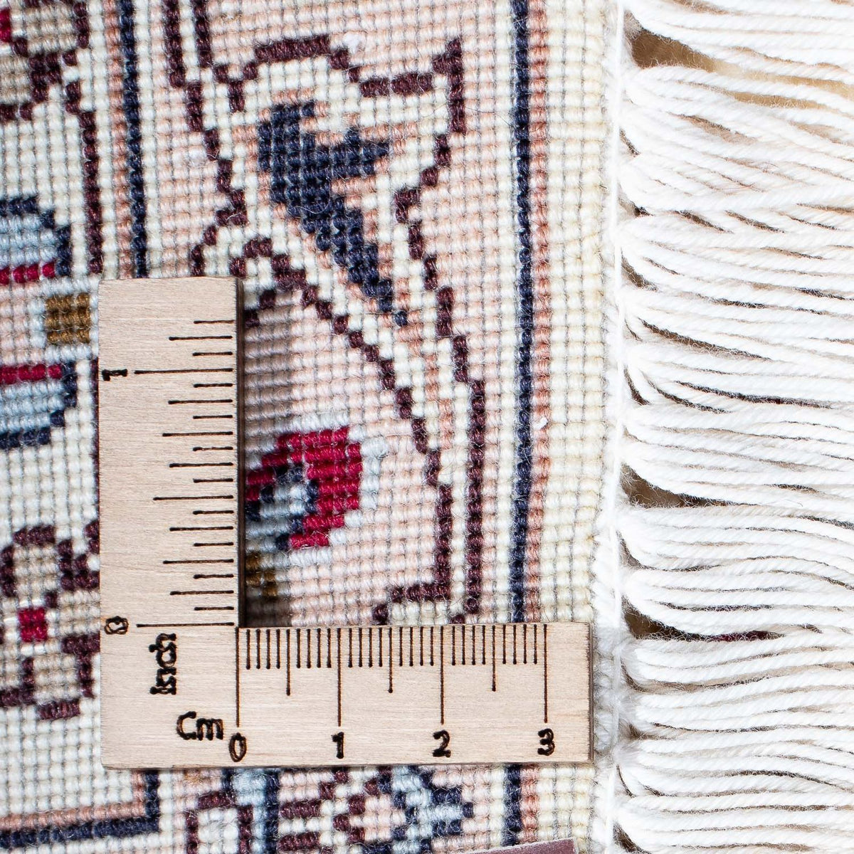 Dywan perski - Tabriz - Królewski - 191 x 156 cm - beżowy