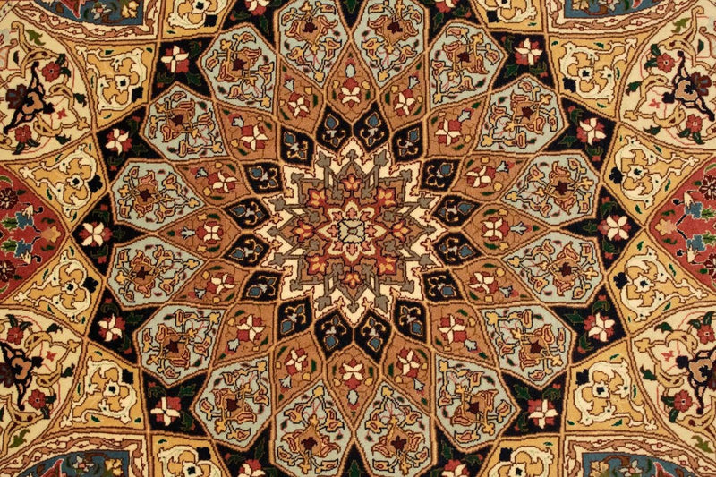 Dywan perski - Tabriz - Królewski - 151 x 103 cm - wielokolorowy