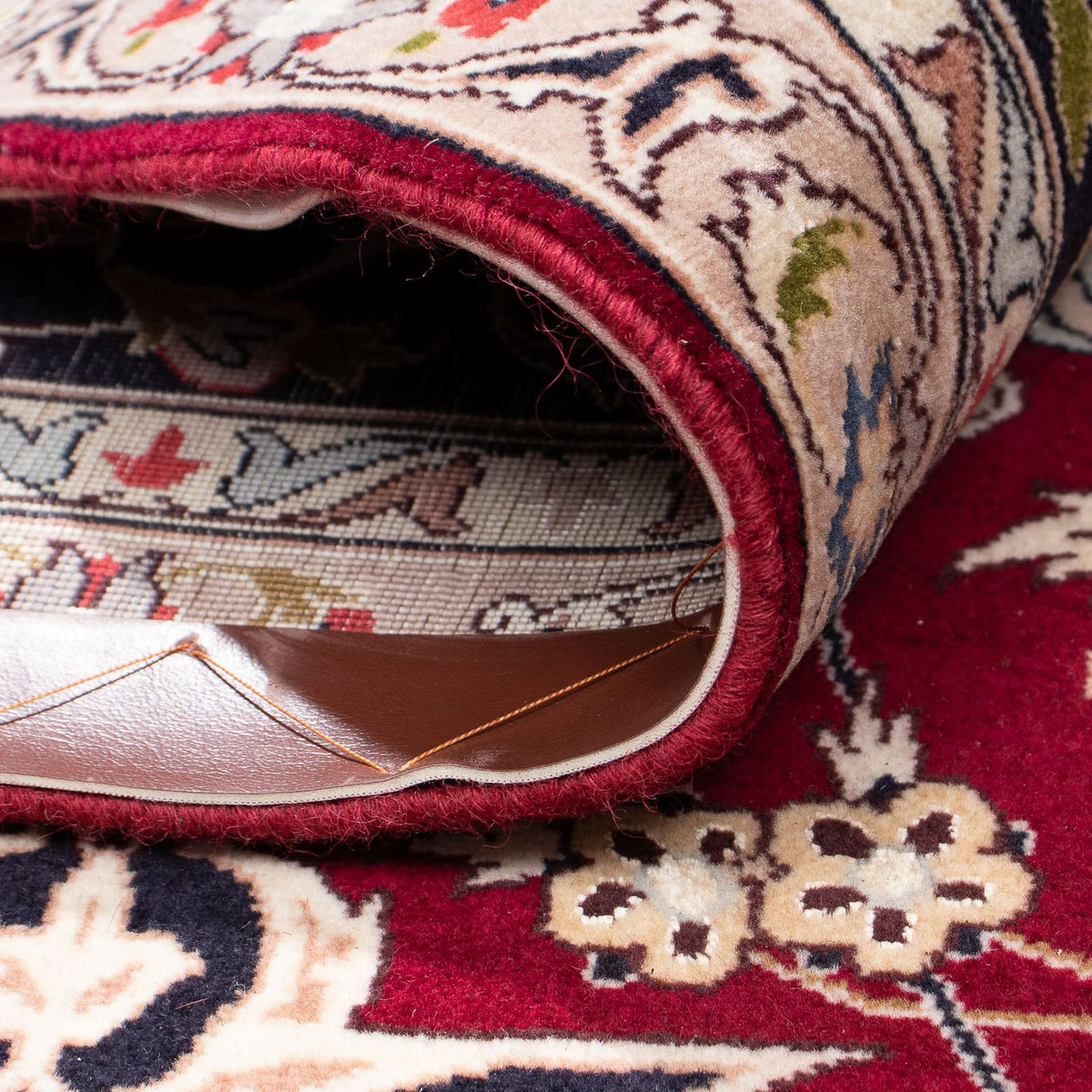 Dywan perski - Tabriz - Królewski - 305 x 205 cm - ciemna czerwień