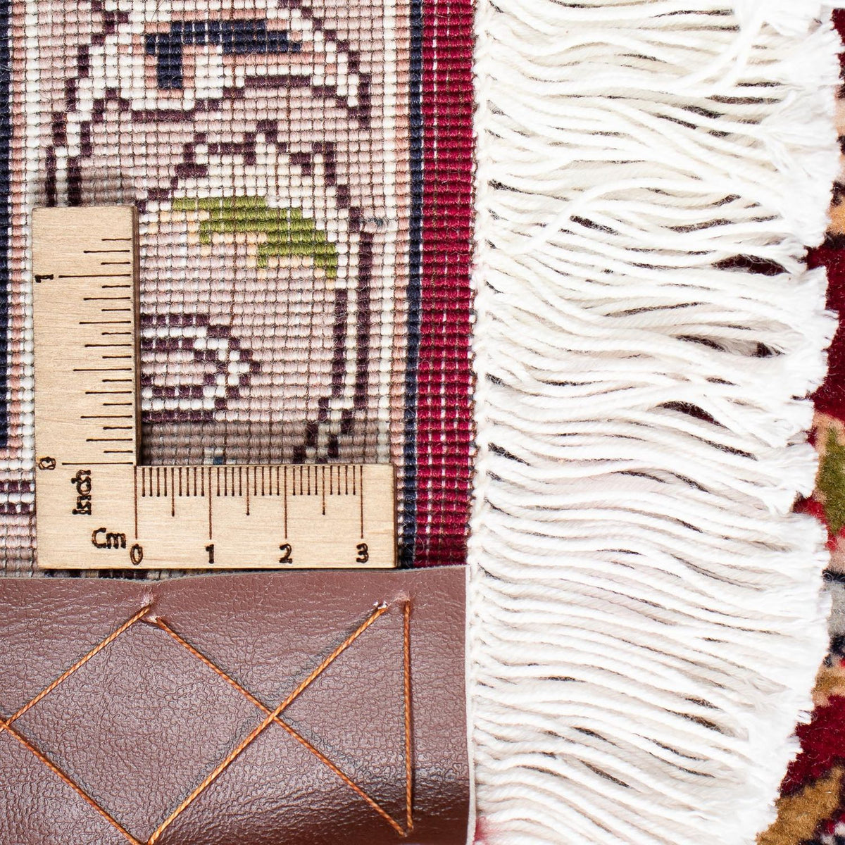 Dywan perski - Tabriz - Królewski - 305 x 205 cm - ciemna czerwień