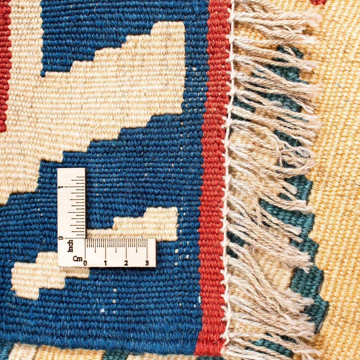 Dywan Kelim - Orientalny - 206 x 156 cm - beżowy