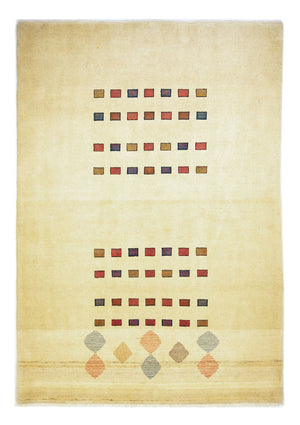 Dywan Gabbeh - Loribaft Perski - 241 x 168 cm - beżowy