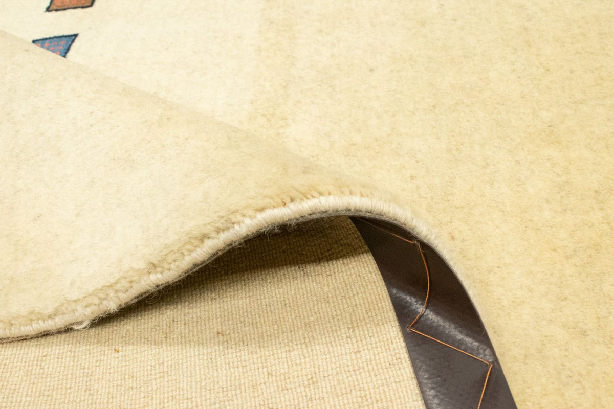 Dywan Gabbeh - Loribaft Perski - 241 x 168 cm - beżowy